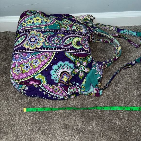 💕Vera Bradley Paisley Glenna Large Handbag Tote Purse - Picture 4 of 5